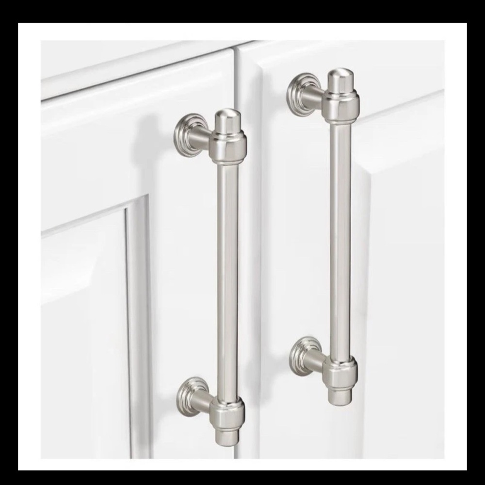Brushed BrassSatin Nickel Cabinet Handles Pulls box of 10 New